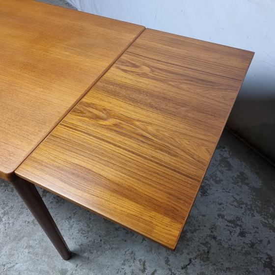 Image 1 of Henning Kjaernulf, Vejle, Vintage Danish dining table teak 60's