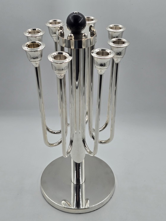 Image 1 of Art Deco 8-Arm Candelabra, Large Model