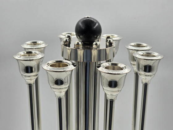 Image 1 of Art Deco 8-Arm Candelabra, Large Model