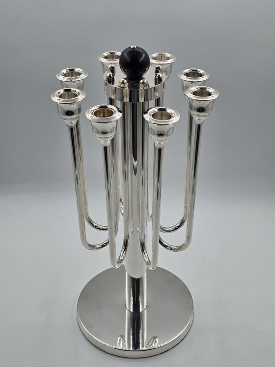 Image 1 of Art Deco 8-Arm Candelabra, Large Model