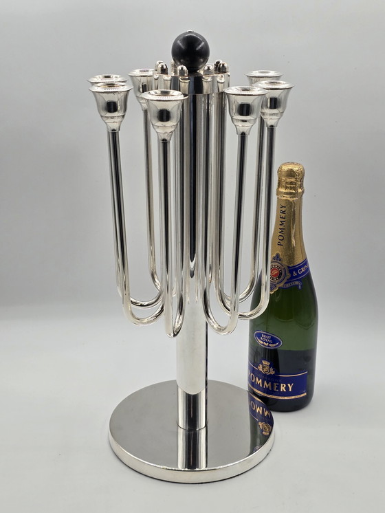 Image 1 of Art Deco 8-Arm Candelabra, Large Model