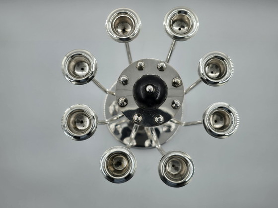 Image 1 of Art Deco 8-Arm Candelabra, Large Model