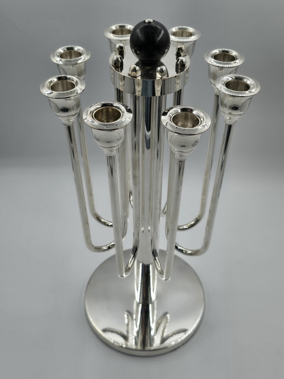 Image 1 of Art Deco 8-Arm Candelabra, Large Model