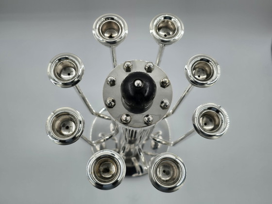 Image 1 of Art Deco 8-Arm Candelabra, Large Model