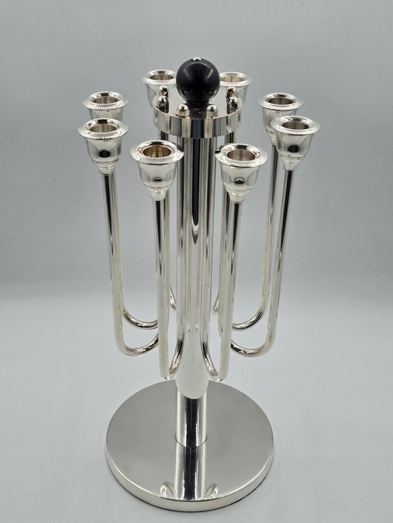 Image 1 of Art Deco 8-Arm Candelabra, Large Model