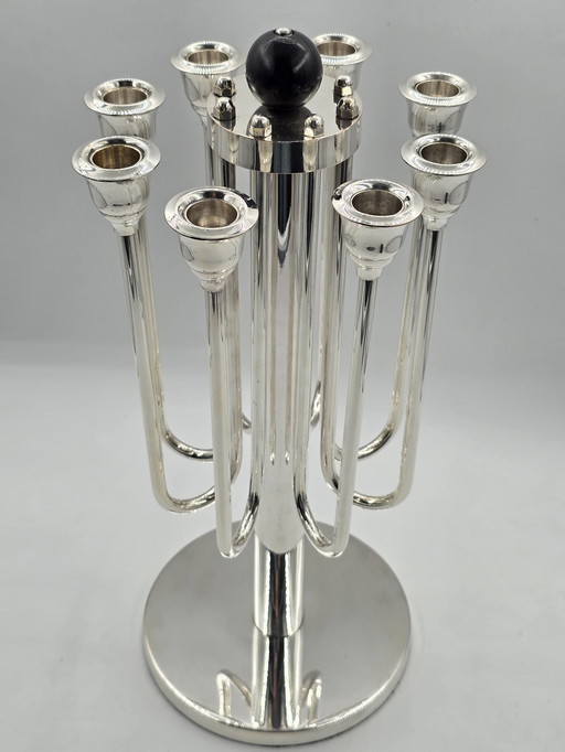 Art Deco 8-Arm Candelabra, Large Model