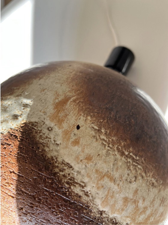 Image 1 of Axella Stoneware Table Lamp/ Lamp Foot, Ceramic, Danish, Globe-Shaped, Vintage 1970S