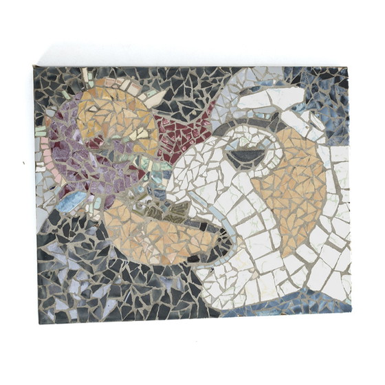 Image 1 of Vintage mosaic wall object