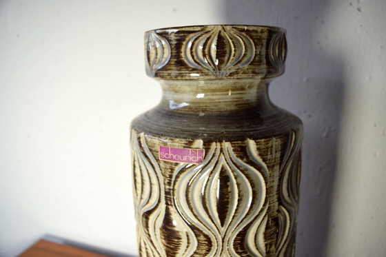 Image 1 of Vintage Ceramic Vase By Scheurich 1960 West Germany
