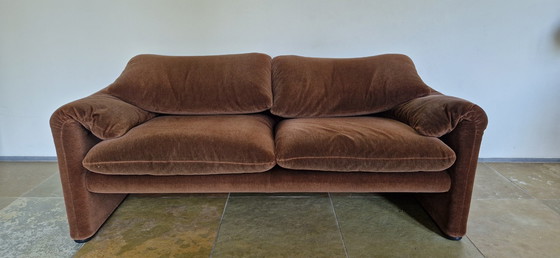 Image 1 of Cassina Maralunga 2 seater sofa