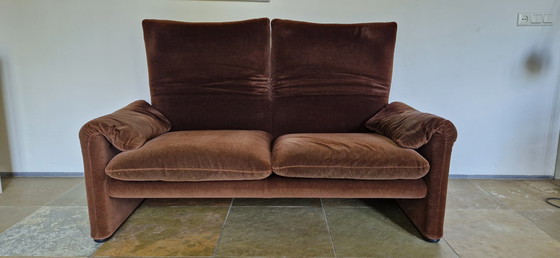 Image 1 of Cassina Maralunga 2 seater sofa