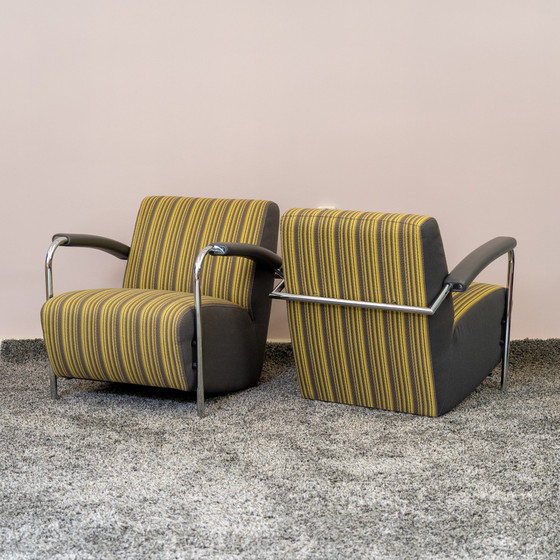 Image 1 of 2x Leolux Scylla armchair