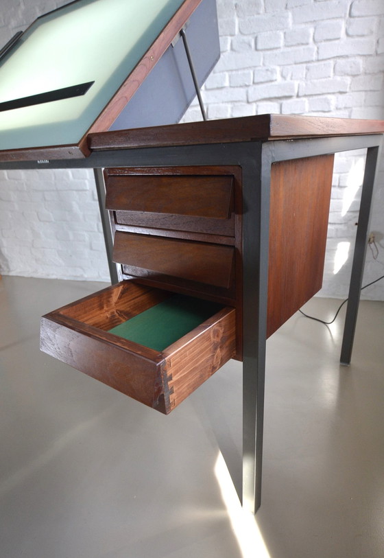 Image 1 of Architect desk teak 50s