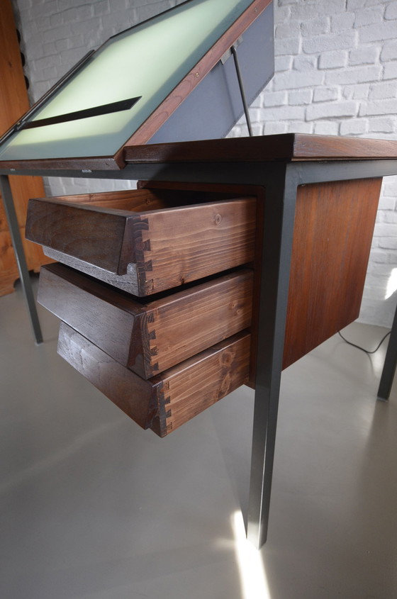 Image 1 of Architect desk teak 50s