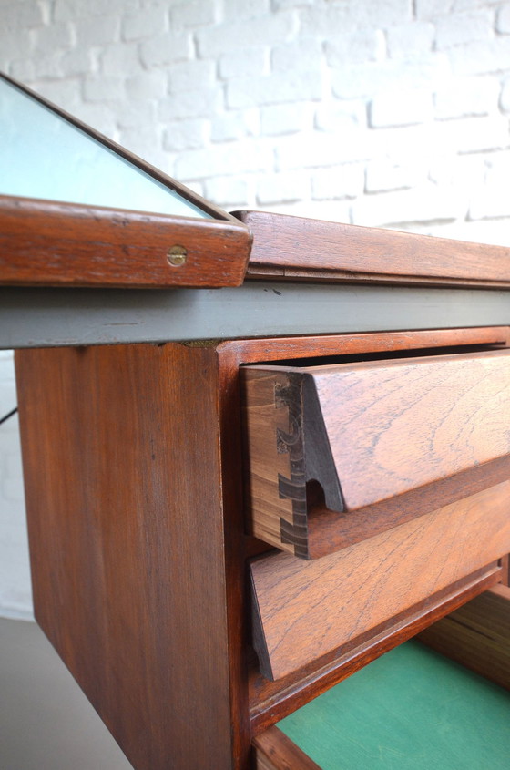 Image 1 of Architect desk teak 50s