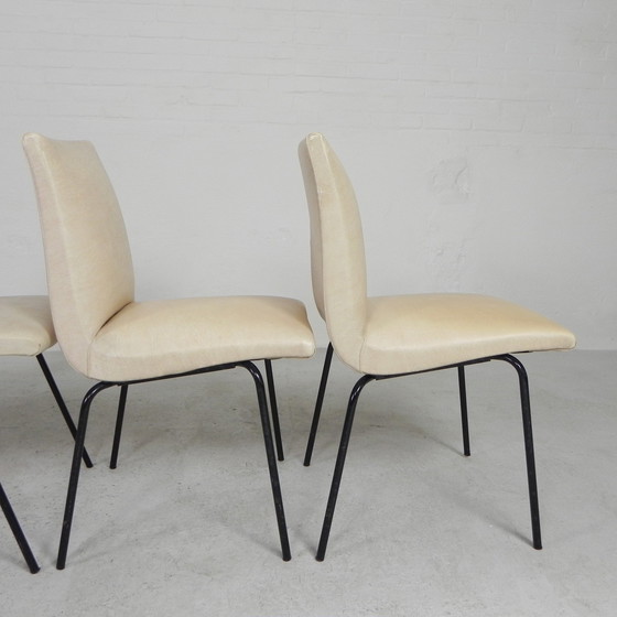 Image 1 of Set Of 4 Meurop Chairs By Pierre Guariche, 1950s