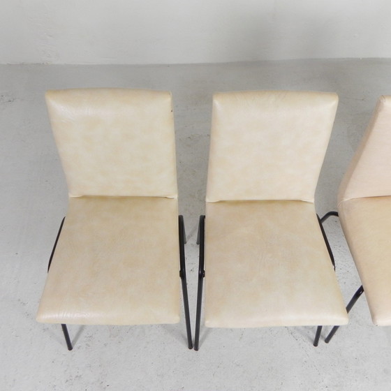 Image 1 of Set Of 4 Meurop Chairs By Pierre Guariche, 1950s