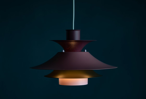 Image 1 of Danish 1970's Lyfa 4108 Pendant Lamp in Top Condition