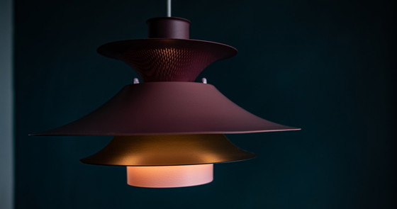 Image 1 of Danish 1970's Lyfa 4108 Pendant Lamp in Top Condition