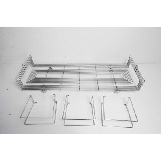 Image 1 of Portariviste vintage in acciaio di Max Sauze per Isocele, 1970