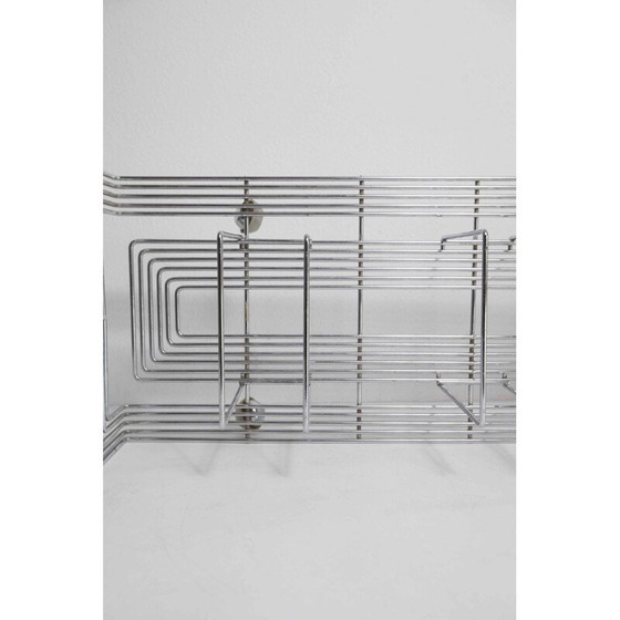 Image 1 of Portariviste vintage in acciaio di Max Sauze per Isocele, 1970