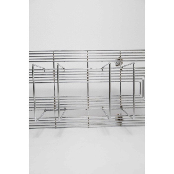 Image 1 of Portariviste vintage in acciaio di Max Sauze per Isocele, 1970