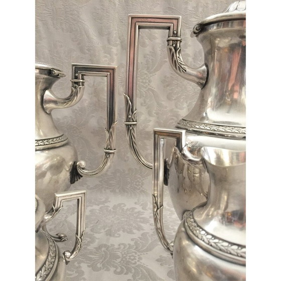 Image 1 of Vintage silver plated tea set, Germany 1910