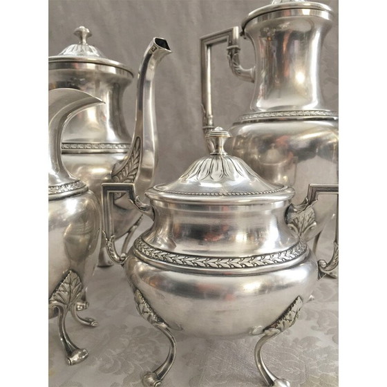 Image 1 of Vintage silver plated tea set, Germany 1910