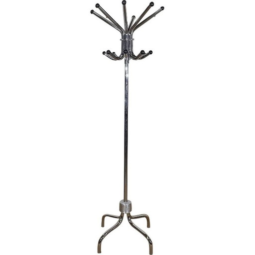 Vintage swivel coat rack parrot, 1970s