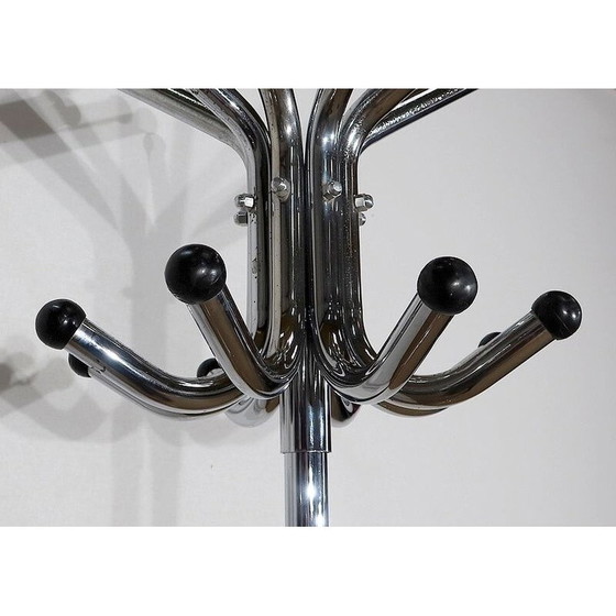 Image 1 of Vintage swivel coat rack parrot, 1970s