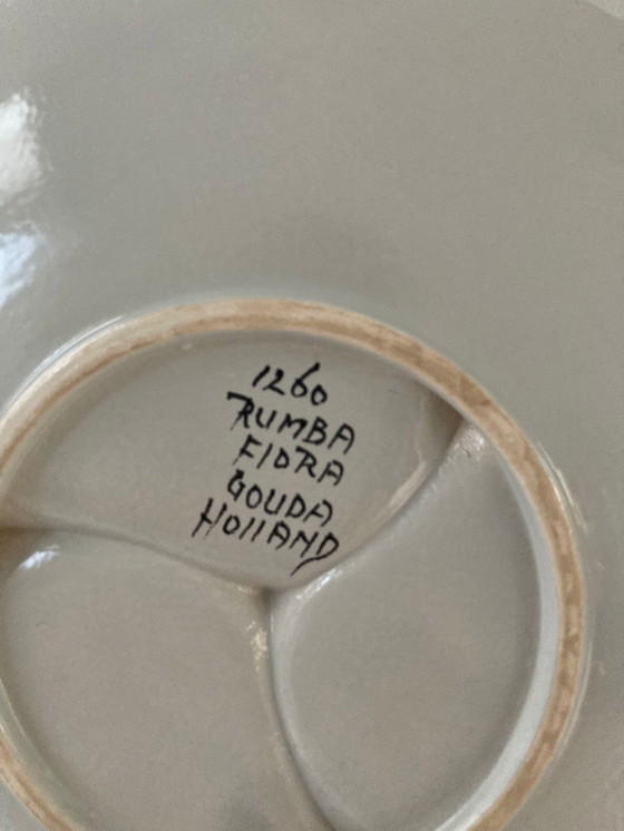 Image 1 of Presentation dish - 3-Spoke Model - Flora Gouda - Décor Rumba With No. 1260