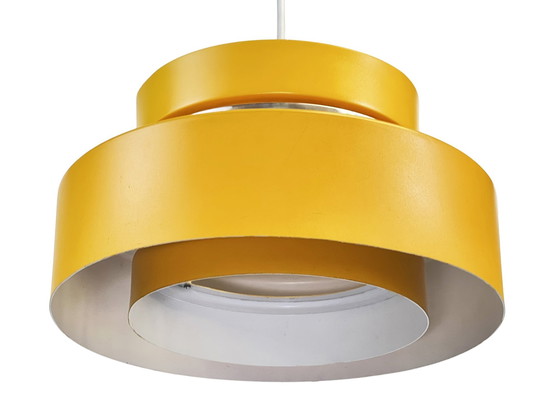 Image 1 of Dark Yellow Pendant Light By Carl Thore For Granhaga. Sweden 1970S