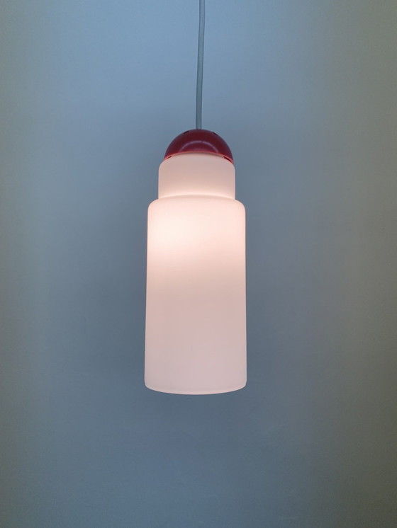 Image 1 of Lampe haning vintage 1950's