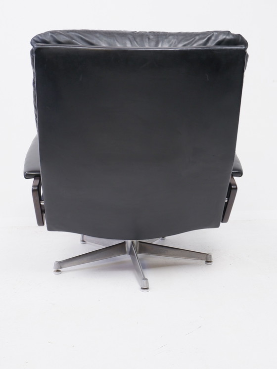 Image 1 of Andre Vandenbeuck King Chair With Footstool