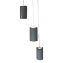 Suspension / cascade Vintage 60's MCM - Philips- Trois lampes suspendues et un baldaquin de plafond