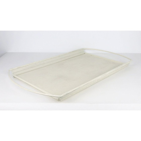 Image 1 of Vintage Chambord metal tray by Mathieu Matégot, 1950
