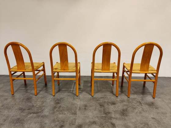 Image 1 of 4 Chaises de salle à manger scandinaves Mid Century