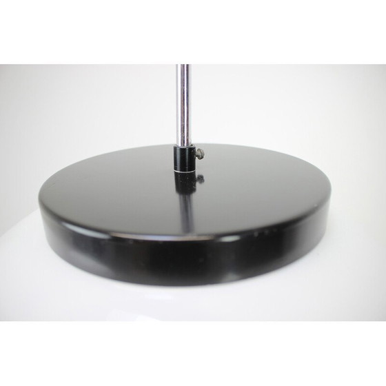 Image 1 of Vintage glass and metal pendant lamp for Napako, Czechoslovakia 1960