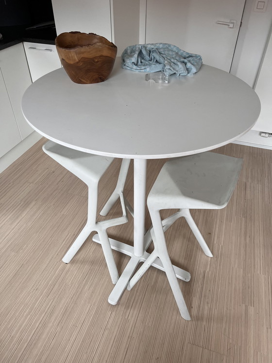 Image 1 of 2x Paste Miura bar stool