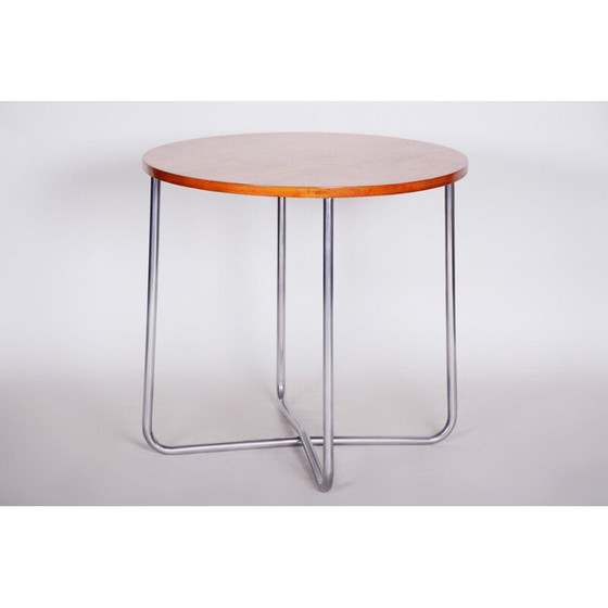 Image 1 of Vintage Bauhaus round table by Vichr and Co, 1930