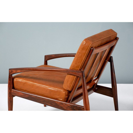 Image 1 of Pair of rosewood "Paper Knife" Lounge Chairs by Kai Kristiansen 1955