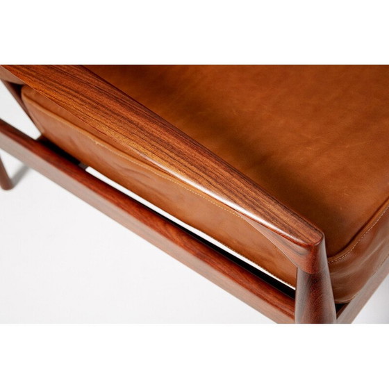 Image 1 of Pair of rosewood "Paper Knife" Lounge Chairs by Kai Kristiansen 1955