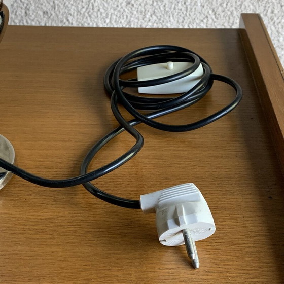 Image 1 of Vintage chrome and glass table lamp by Motoko Ishii for Staff Leuchten, Germany