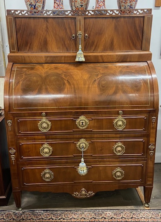 Bureau à cylindre Biedermeier / Empire