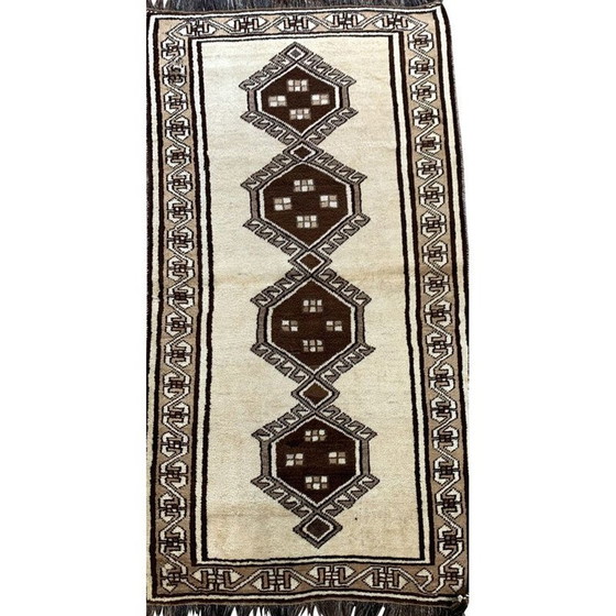 Image 1 of Vintage Iranian rug "Capéké" in wool, 1960