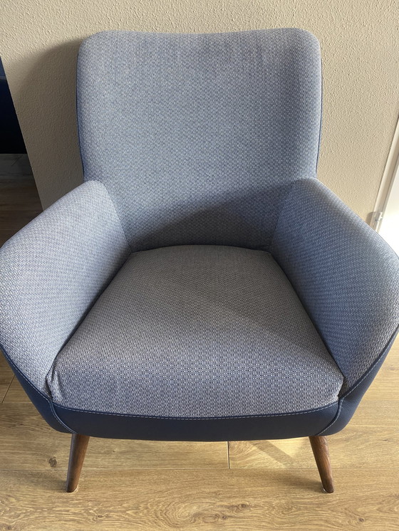 Image 1 of 2x Bert Plantagie Bolero Wood armchairs