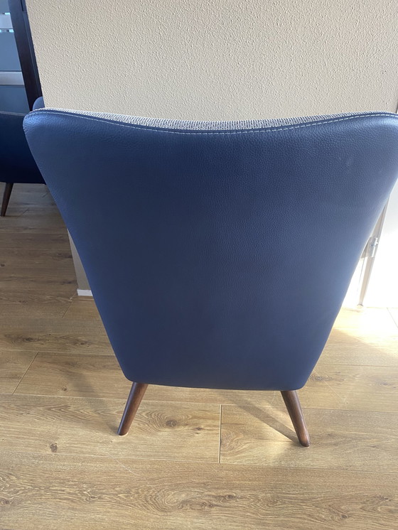 Image 1 of 2x Bert Plantagie Bolero Wood armchairs