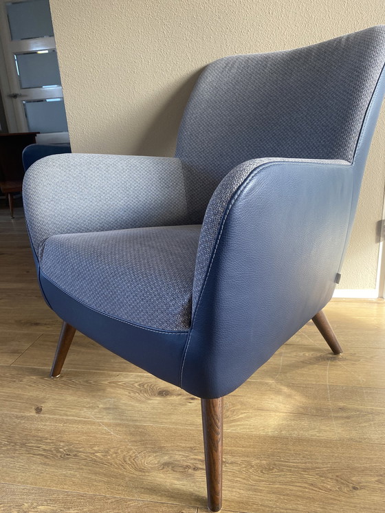 Image 1 of 2x Bert Plantagie Bolero Wood armchairs