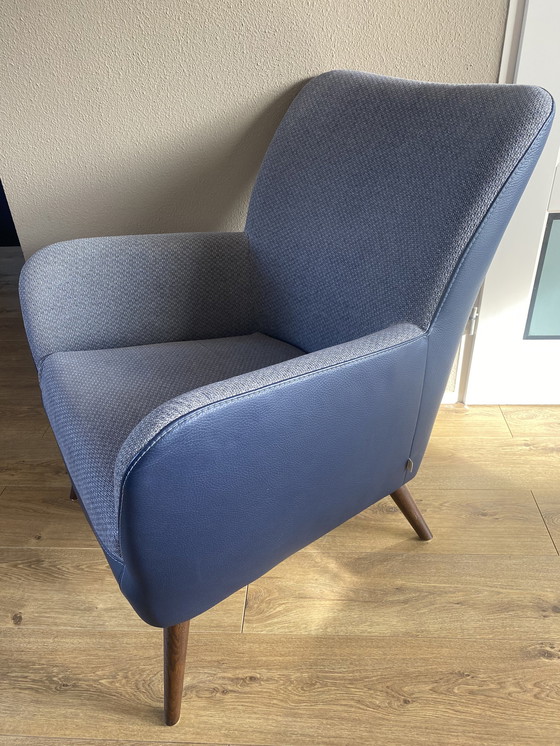 Image 1 of 2x Bert Plantagie Bolero Wood armchairs