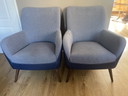 2x poltrone Bert Plantagie Bolero Wood